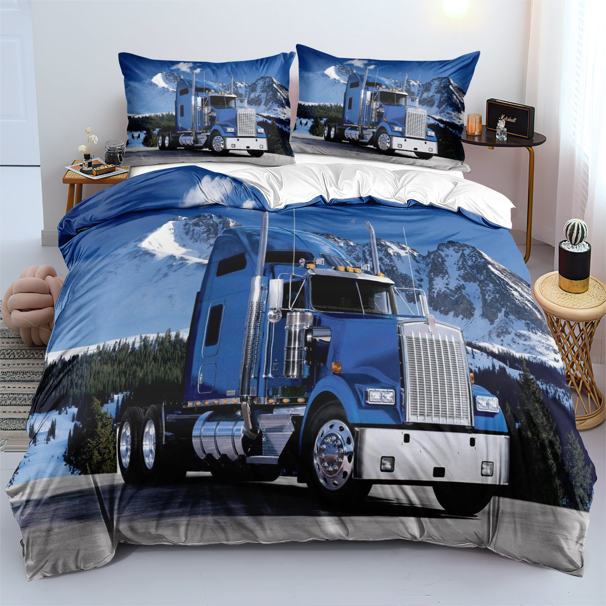 Ice Age #1 3D Printed Plush Blanket Flannel Fleece Throw