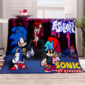 Friday Night Funkin 3D Printed Plush Blanket Flannel Fleece Throw