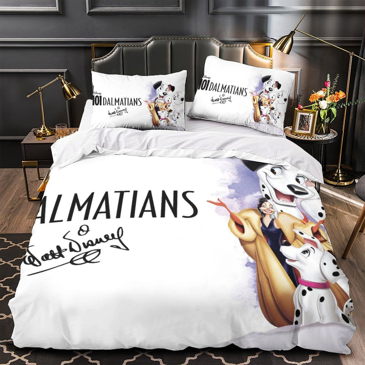 2026 NEW 101 Dalmatians Bedding Set Quilt Cover Without Filler