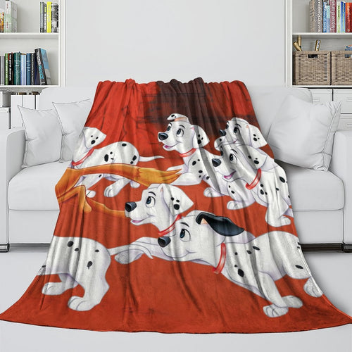 2026 NEW 101 Dalmatians Blanket Flannel Throw Room Decoration