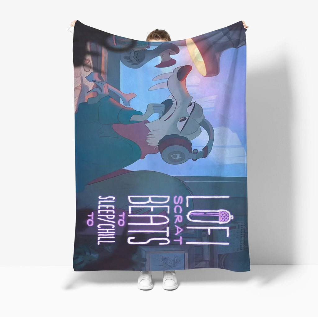 Ice Age #2 3D Printed Plush Blanket Flannel Fleece Throw