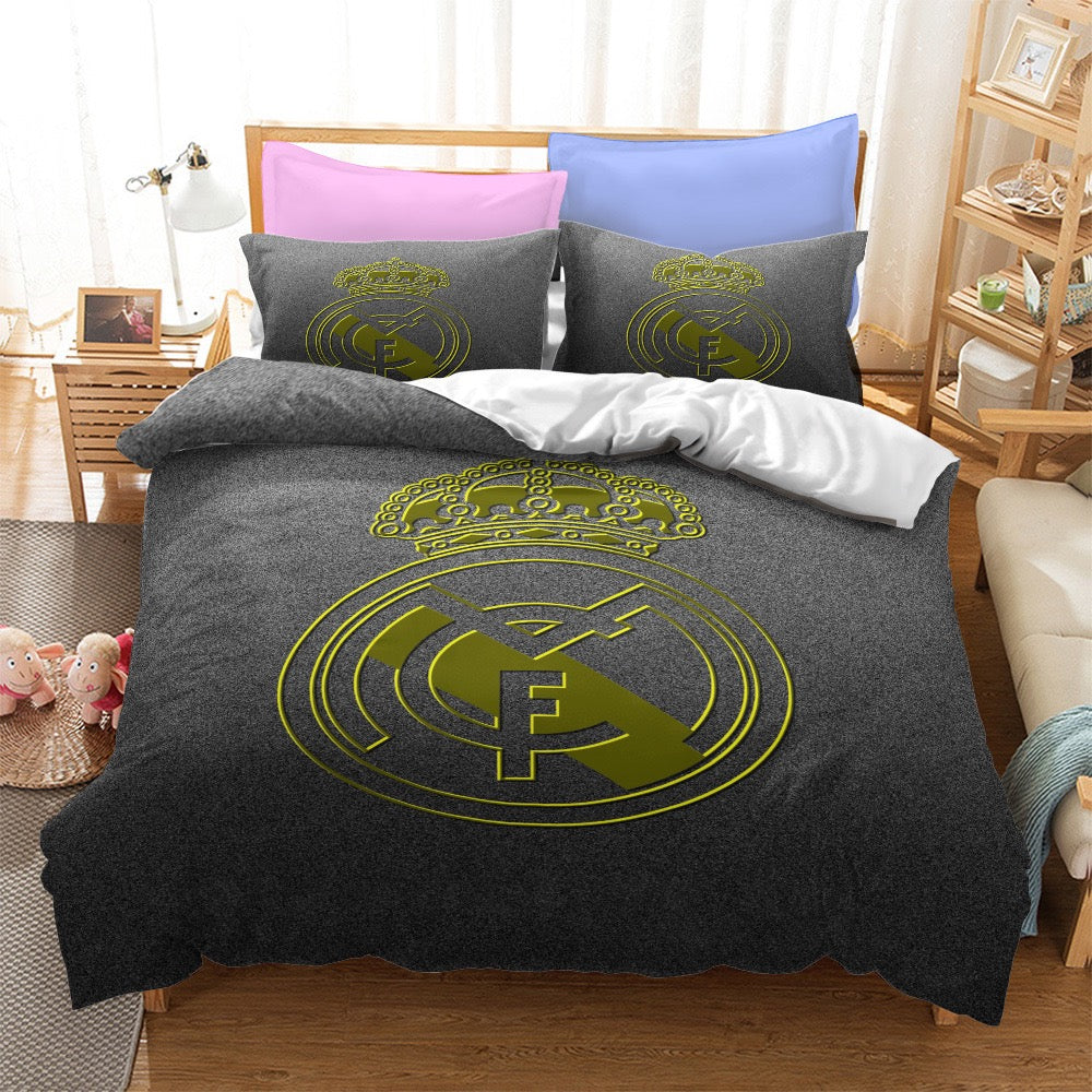 2026 NEW Real Madrid Football Club Bedding Set Quilt Duvet Covers Bedding Sets Without Filler