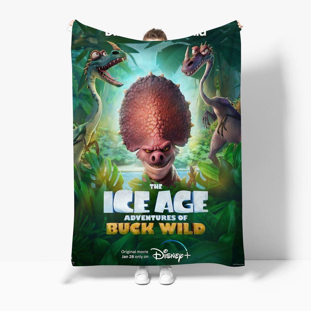 Ice Age #1 3D Printed Plush Blanket Flannel Fleece Throw