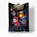 Gravity Fall #1 3D Printed Plush Blanket Flannel Fleece Throw