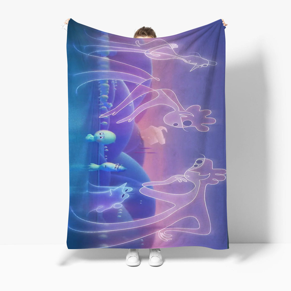 Soul #1 3D Printed Plush Blanket Flannel Fleece Throw