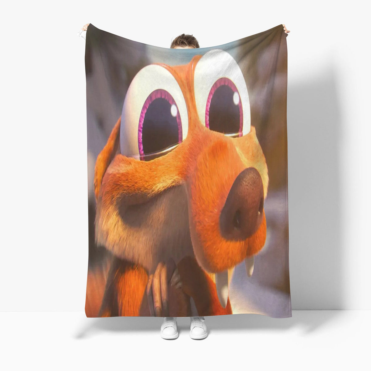 Ice Age #1 3D Printed Plush Blanket Flannel Fleece Throw