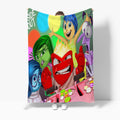 Inside Out #1 3D Printed Plush Blanket Flannel Fleece Throw