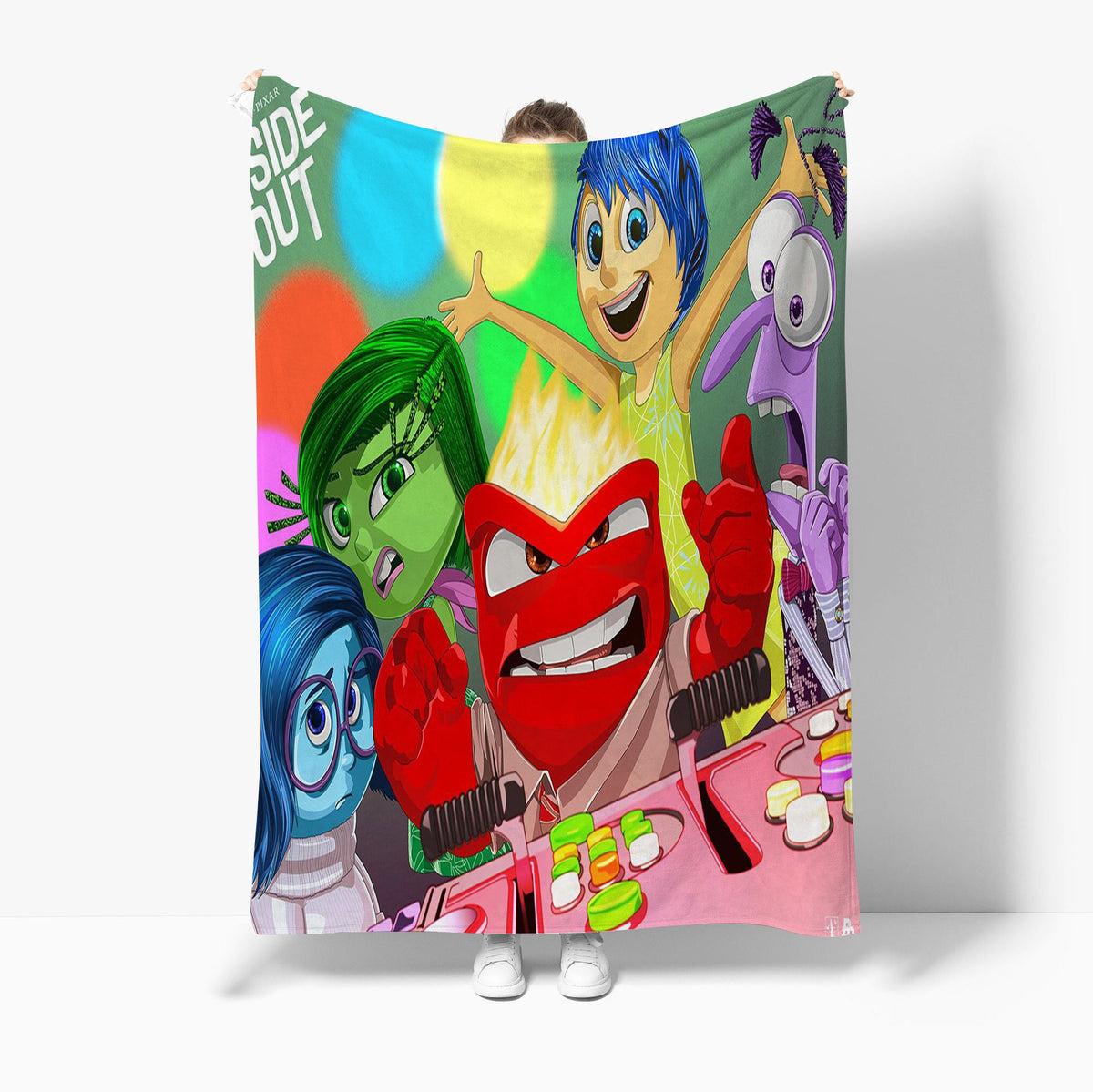 Inside Out #1 3D Printed Plush Blanket Flannel Fleece Throw