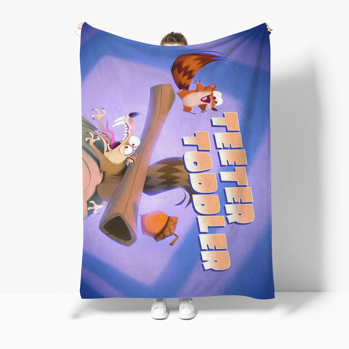 Ice Age #1 3D Printed Plush Blanket Flannel Fleece Throw