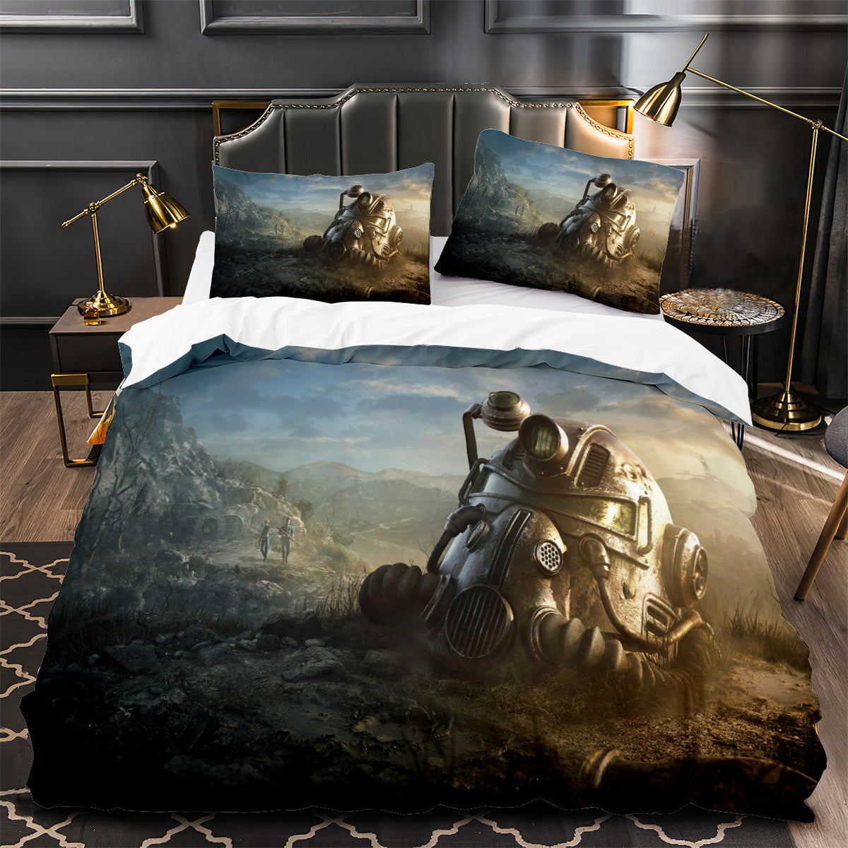 Fallout Duvet Cover Quilt Case Pillowcase Bedding Set Without Filler