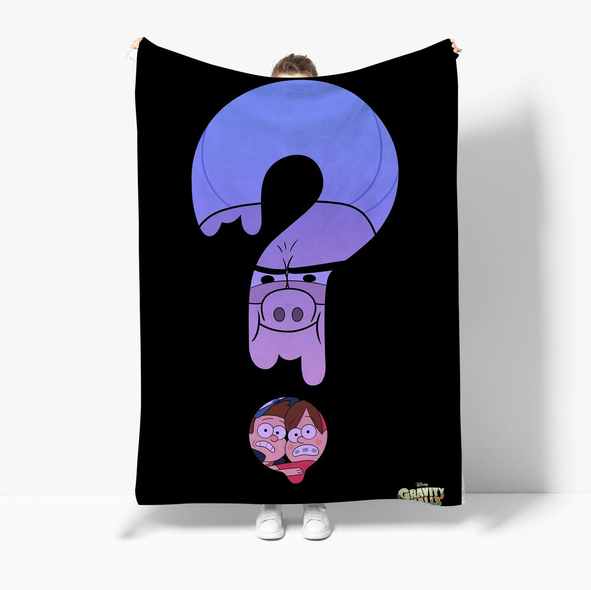 Gravity Fall #2 3D Printed Plush Blanket Flannel Fleece Throw