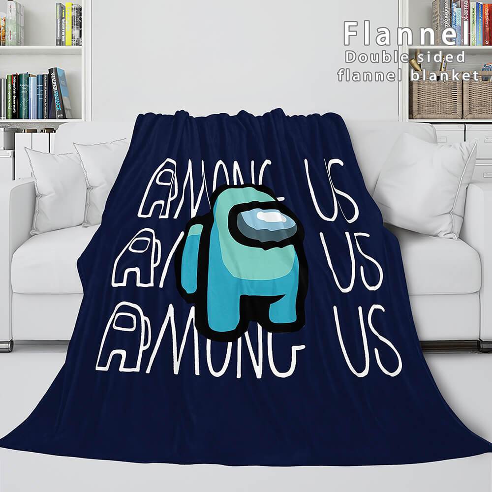 2026 NEW Among Us Flannel Fleece Blanket