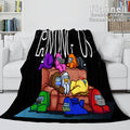 2026 NEW Among Us Soft Flannel Blanket Fleece Throw Blanket Bedding Sets