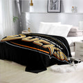 Anaheim Ducks Hockey Team Flannel Fleece Throw Blanket