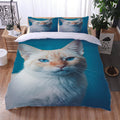 2026 NEW Animal Cute Cat Bedding Set Duvet Cover