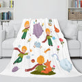 2026 NEW Animal Flower Soft Flannel Fleece Throw Cosplay Blanket