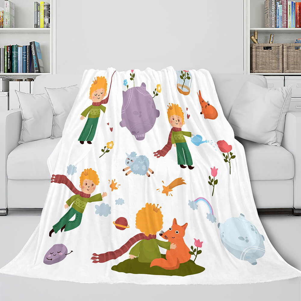 2026 NEW Animal Flower Soft Flannel Fleece Throw Cosplay Blanket