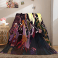 2026 NEW Anime Demon Slayer Flannel Fleece Throw Blanket