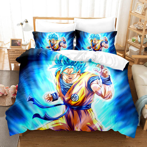 2026 NEW Anime Dragon Ball Bedding Sets Kids Quilt Cover