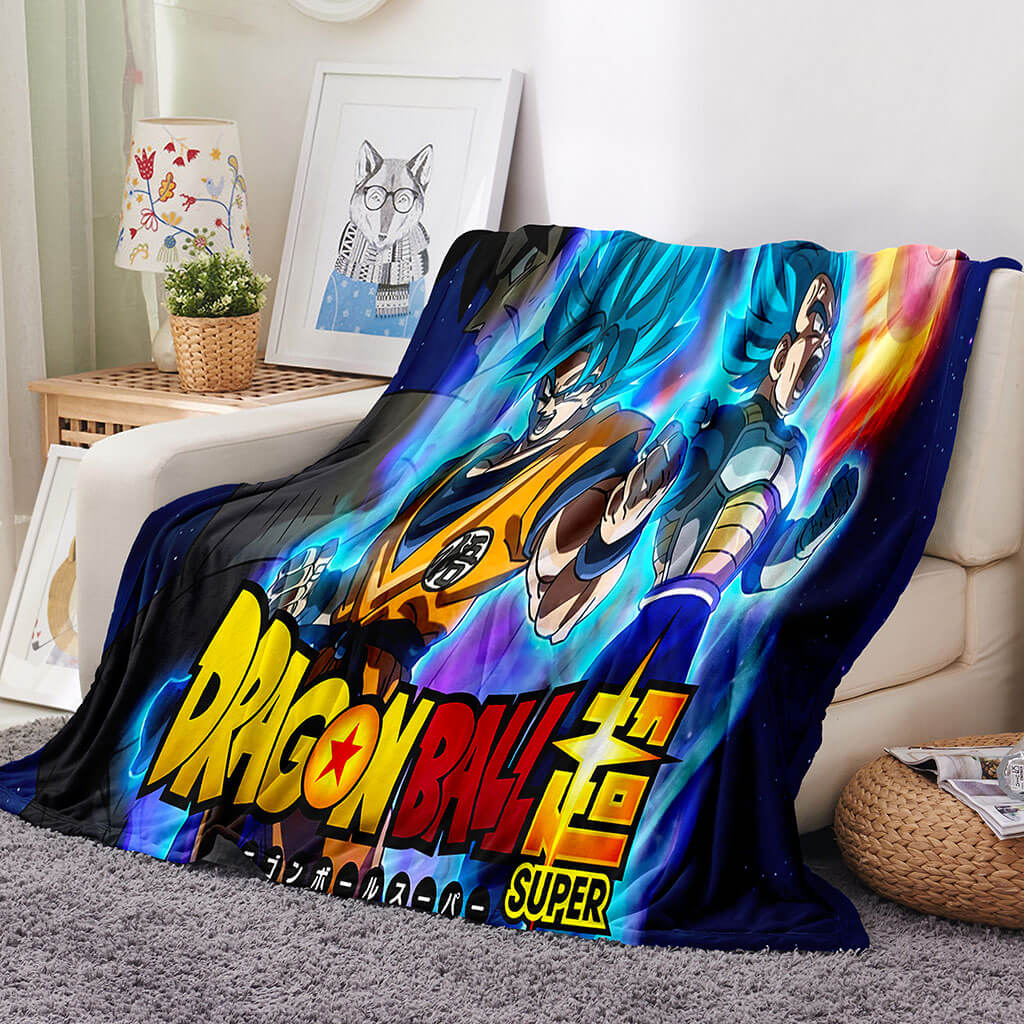 2026 NEW Anime Dragon Ball Super Blanket Flannel Throw Room Decoration