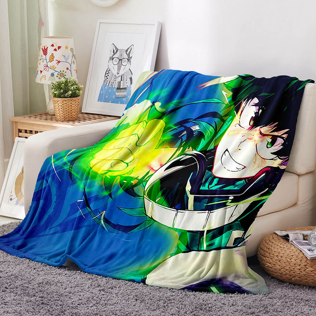 2026 NEW Anime My Hero Academia Blanket Flannel Throw Room Decoration