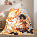 2026 NEW Anime ONE PIECE Cosplay Soft Flannel Fleece Throw Blanket Bedding Sets