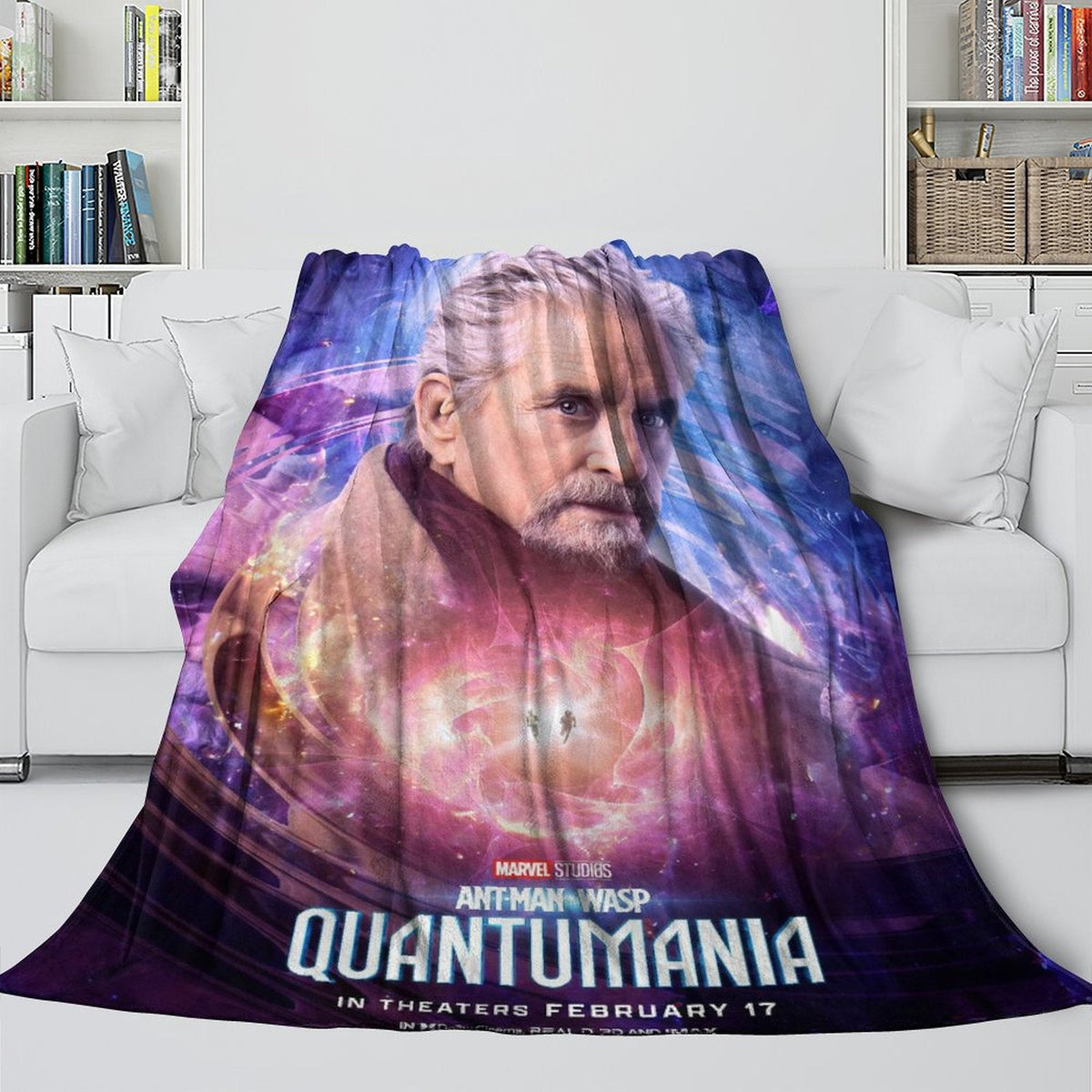 2026 NEW Ant-Man and The Wasp Quantumania Blanket Flannel Fleece Throw