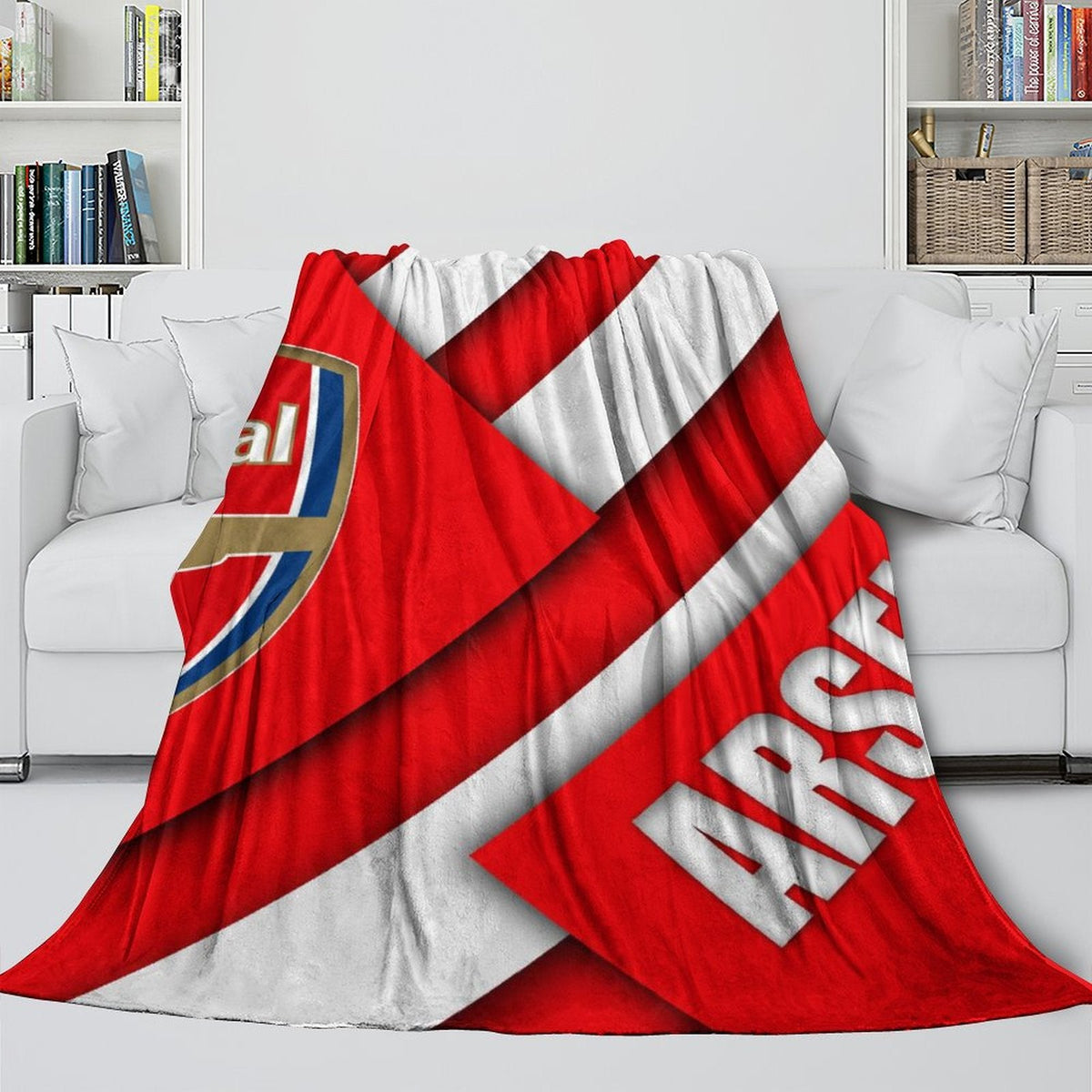 2026 NEW Arsenal Football Club Blanket Flannel Throw Room Decoration