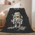 2026 NEW Astronaut Blanket Soft Flannel Blanket