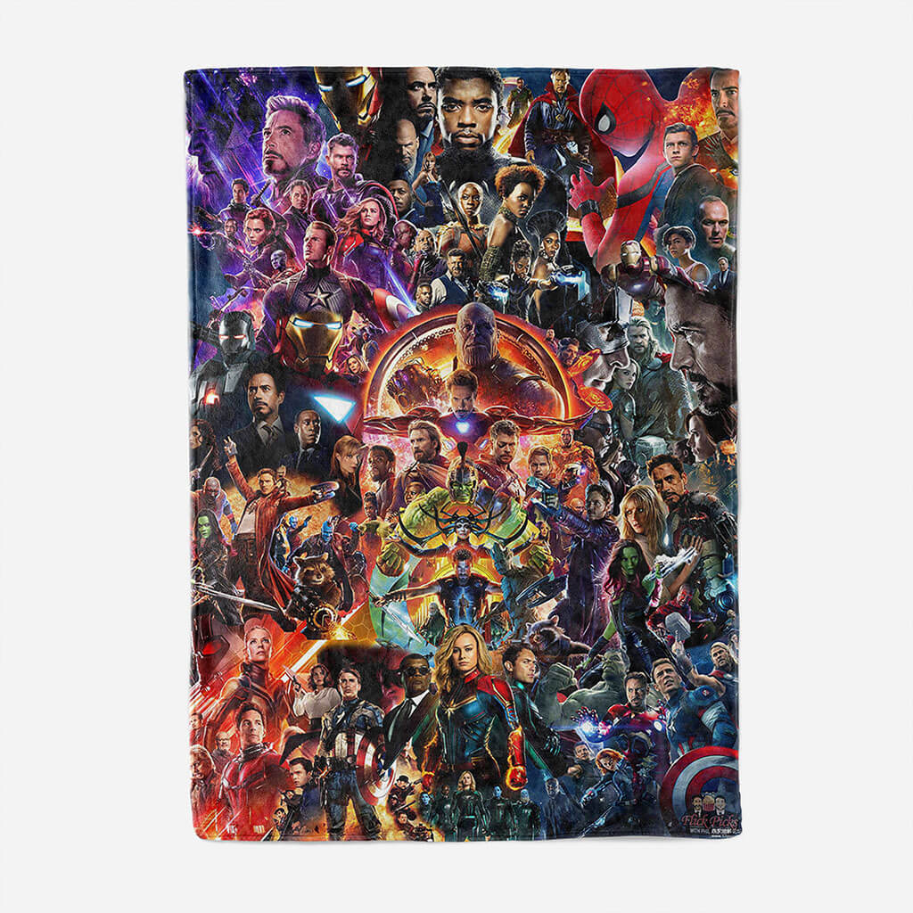 2026 NEW Avengers Blanket Flannel Throw Room Decoration