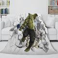 2026 NEW Avengers Flannel Fleece Throw Cosplay Blanket