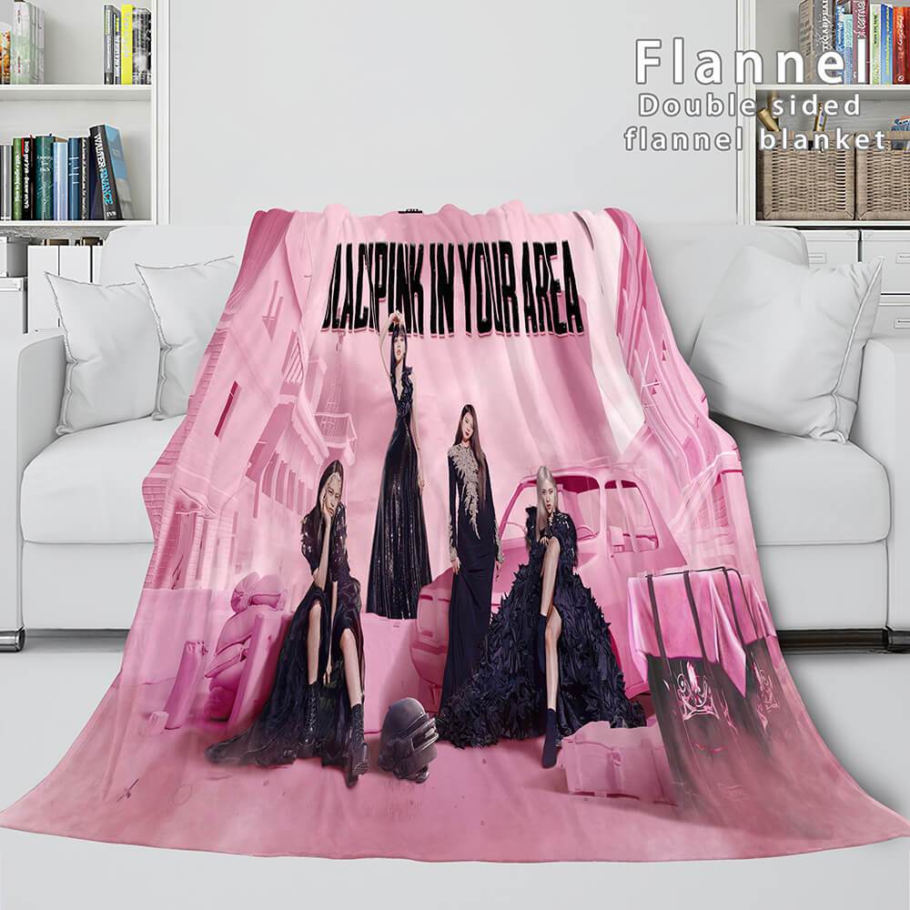 2026 NEW BLACKPINK Flannel Fleece Blanket
