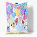 2026 NEW BT21 Flannel Fleece Throw Cosplay Blanket