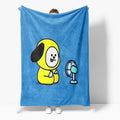 2026 NEW BT21 Flannel Fleece Throw Cosplay Blanket