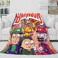 2026 NEW Rick And Morty Super Soft Flannel Fleece Blanket