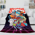 2026 NEW Rick And Morty Super Soft Flannel Fleece Blanket