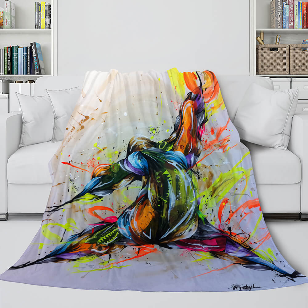 2026 NEW Basketball Team Cosplay Blanket Flannel Fleece Throw