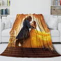 2026 NEW Beauty and the Beast Blanket Flannel Throw Room Decoration