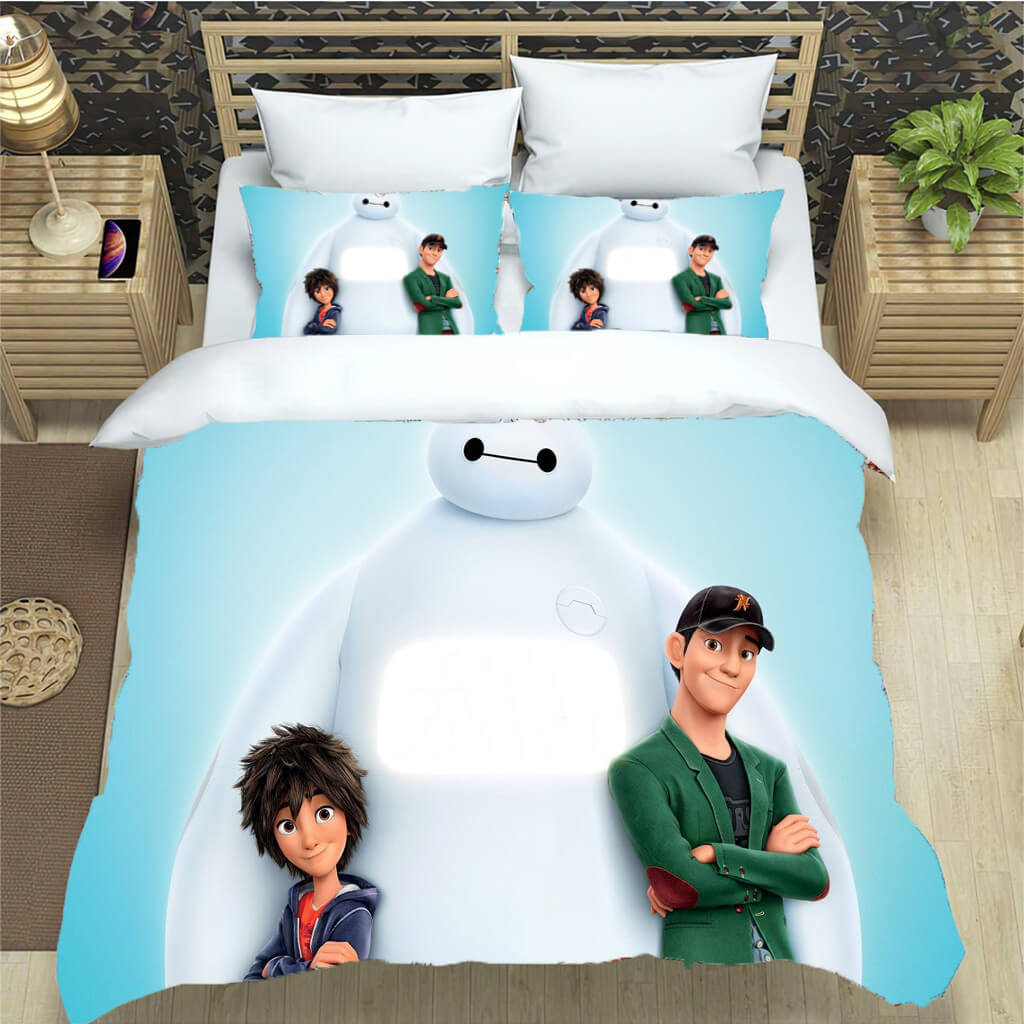 2026 NEW Big Hero 6 Bedding Set Quilt Cover Without Filler