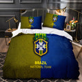 2026 NEW CBF Brazil France Football Team Bedding Set Quilt Cover Without Filler