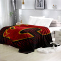 Calgary Flames Hockey Team Flannel Fleece Throw Blanket