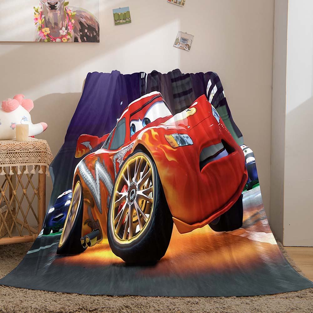 2026 NEW Cars Pattern Blanket Flannel Throw Room Decoration
