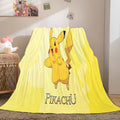 2026 NEW Cartoon Pikachu Blanket Flannel Throw Room Decoration