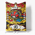 2026 NEW Chinese National Tide Elements Flannel Fleece Throw Cosplay Blanket