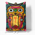 2026 NEW Chinese National Tide Elements Flannel Fleece Throw Cosplay Blanket
