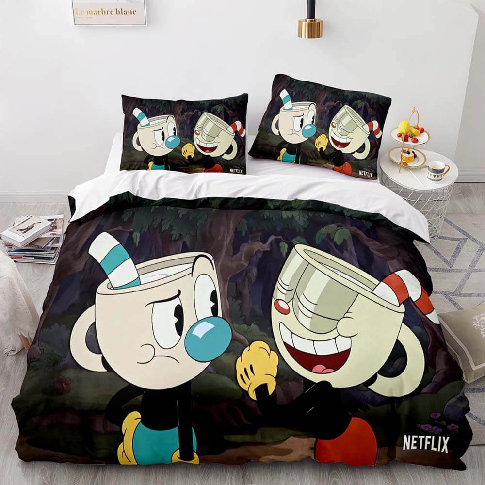 2026 NEW Cuphead Bedding Set Quilt Duvet Cover Bedding Sets
