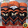 Custom Name NFL Denver Broncos Tumbler Mickey Tumbler For Couples This Valentine