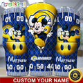 Custom Name NFL Los Angeles Rams Tumbler Mickey Mouse Art Tumbler Style
