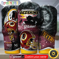 Custom Name NFL Washington Commanders Tumbler Great Gift For Sports Fan