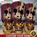 Custom Name NFL Washington Commanders Tumbler Mickey Mouse Tumbler For You